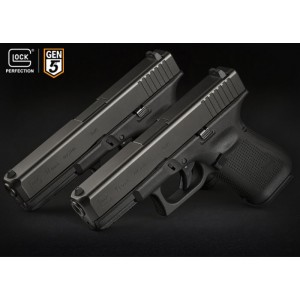 Страйкбольный пистолет Glock-19 gen.5 Black EC-1303 [East Crane]